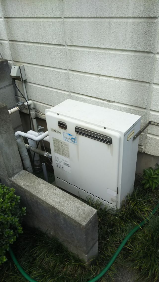 成田市吾妻-ノーリツ GT-2427SARX-施工前 給湯器交換