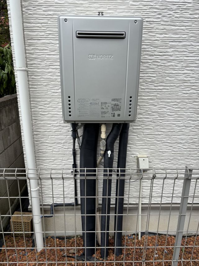 八千代市萱田町-GT-C2472SAW-1 BL-施工後 給湯器交換
