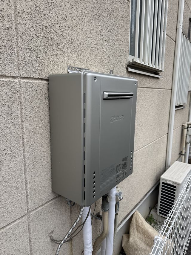 千葉市中央区椿森-GT-C2472SAW-1 BL-施工後 給湯器交換