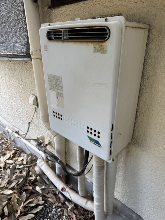千葉市美浜区真砂-GT-2411SAWX-施工前 給湯器交換