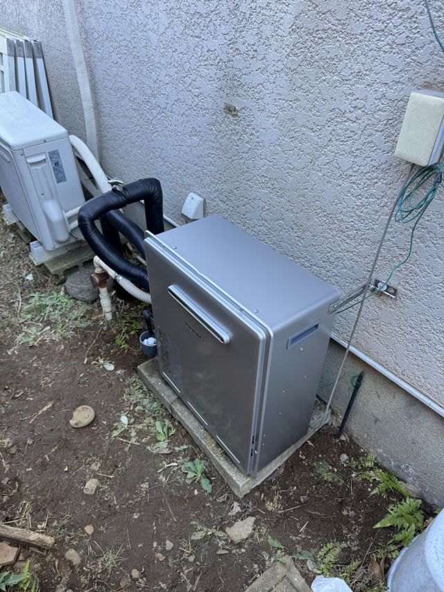 取手市井野台-RUF-E2405AG(B) 給湯器交換