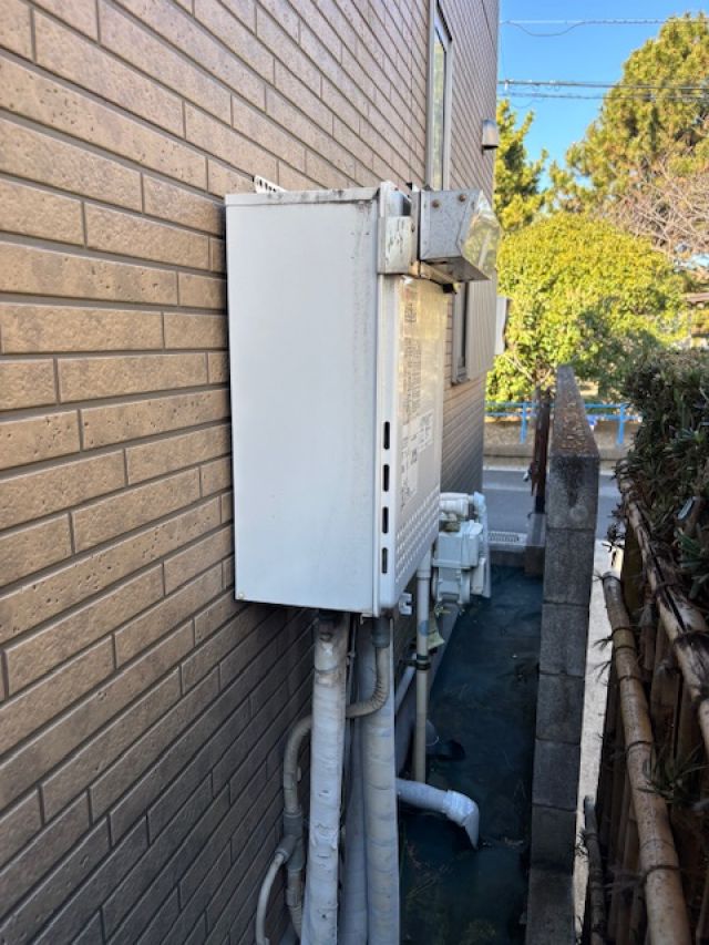 千葉市美浜区幕張西-GT-C2042SAWX-MB-施工前 給湯器交換