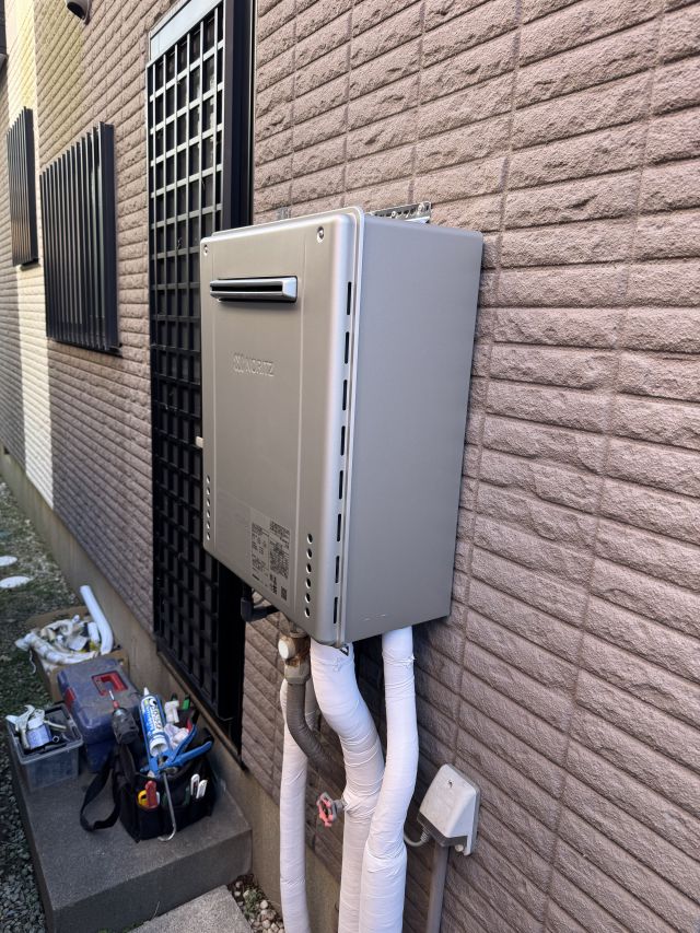 千葉市若葉区小倉町I様 給湯器交換