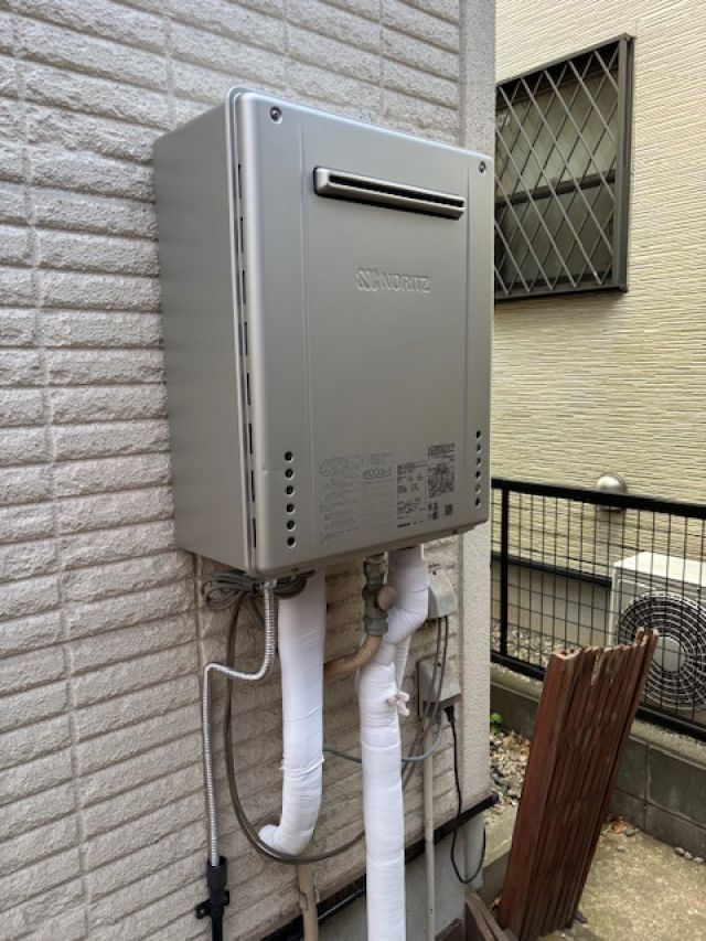 千葉市稲毛区稲毛町-GT-C2472AW-1 BL-施工後 給湯器交換